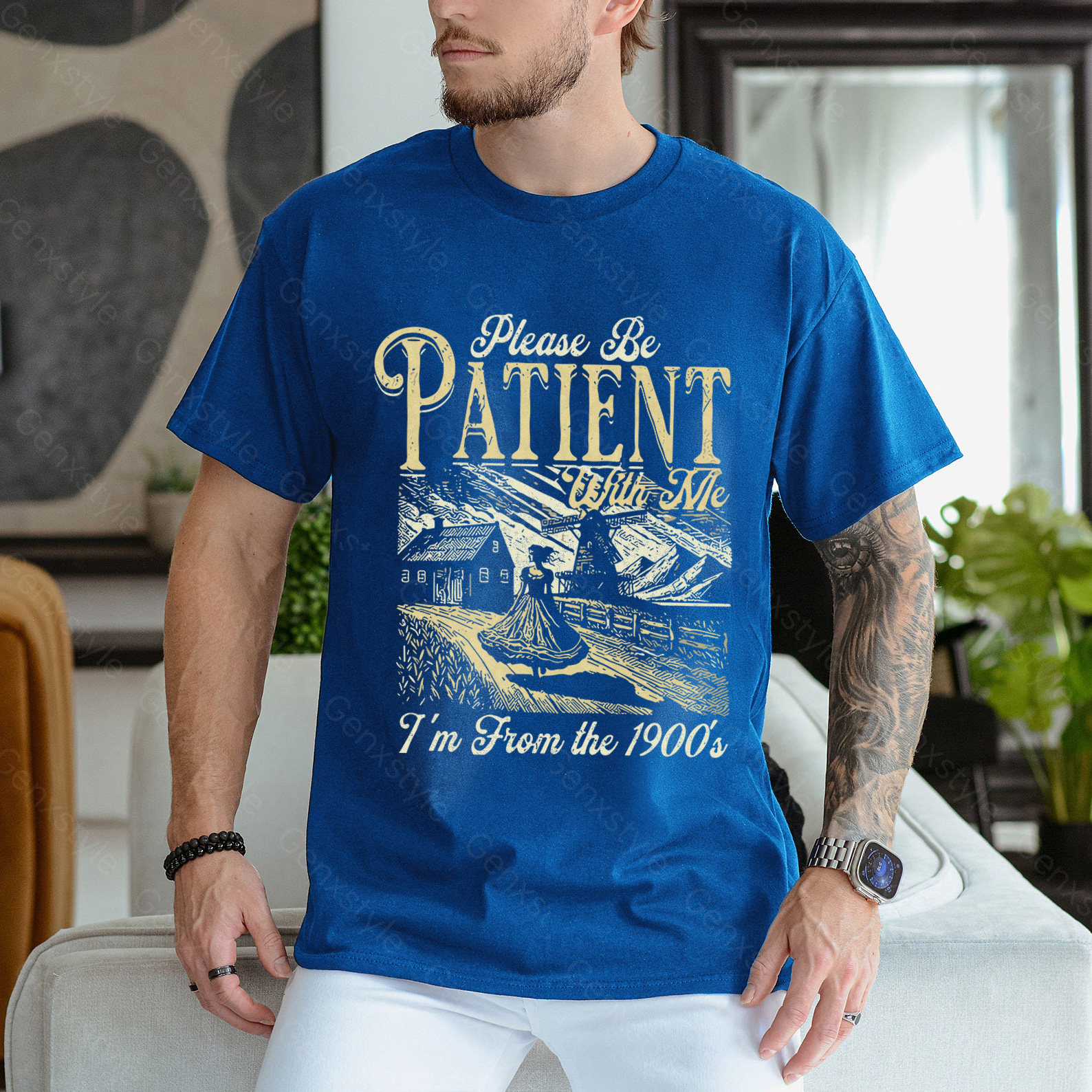 Please Be Patient with Me, I'm From the 1900's - Print Unisex Shirt XXXII