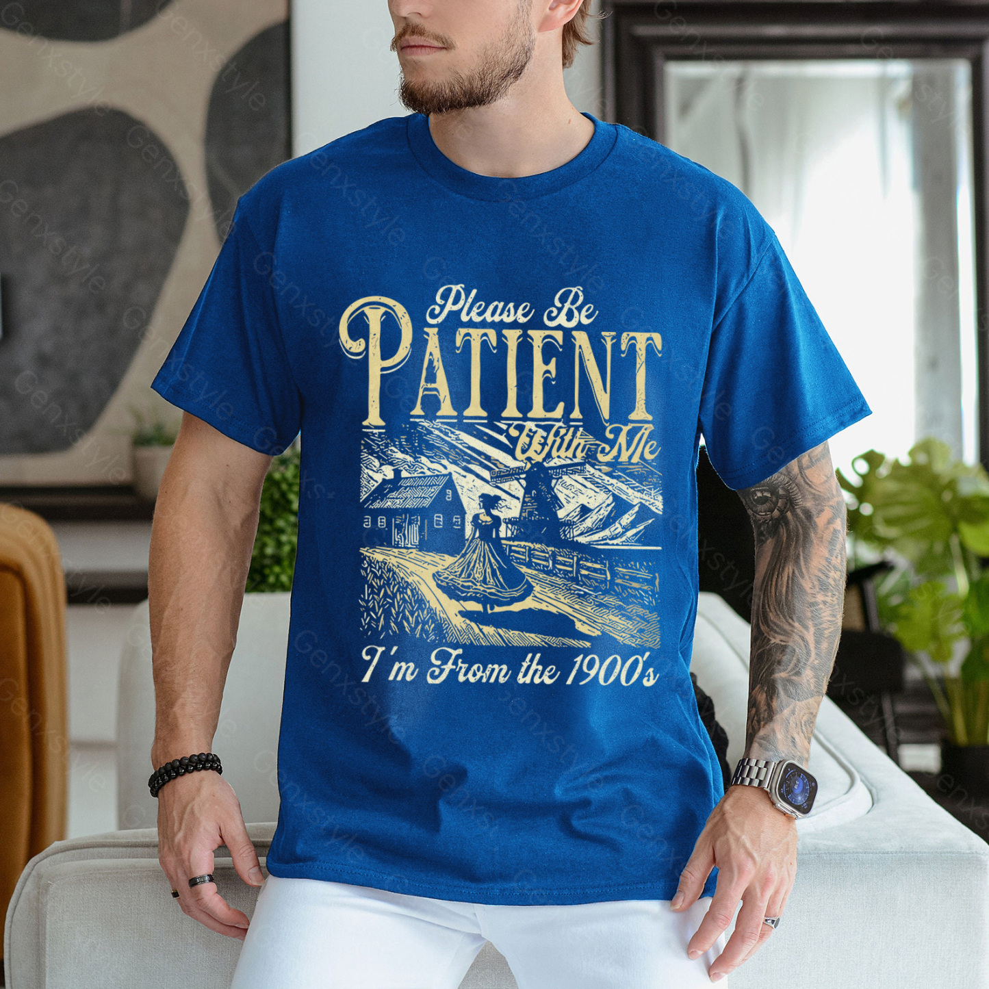 Please Be Patient with Me, I'm From the 1900's - Print Unisex Shirt XXXII