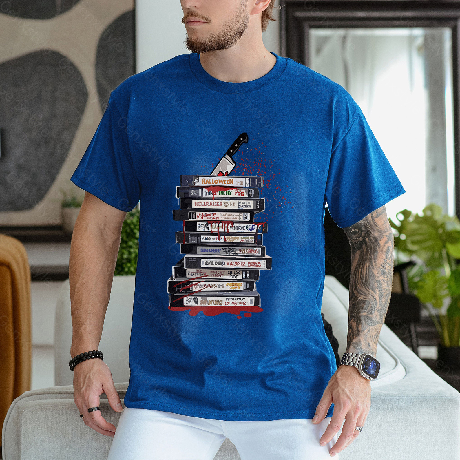 90s Style Halloween Movie T-shirt