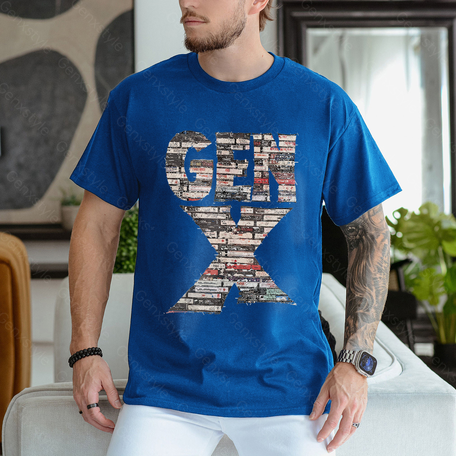 Gen X 80s Rock Cassettes T-shirt