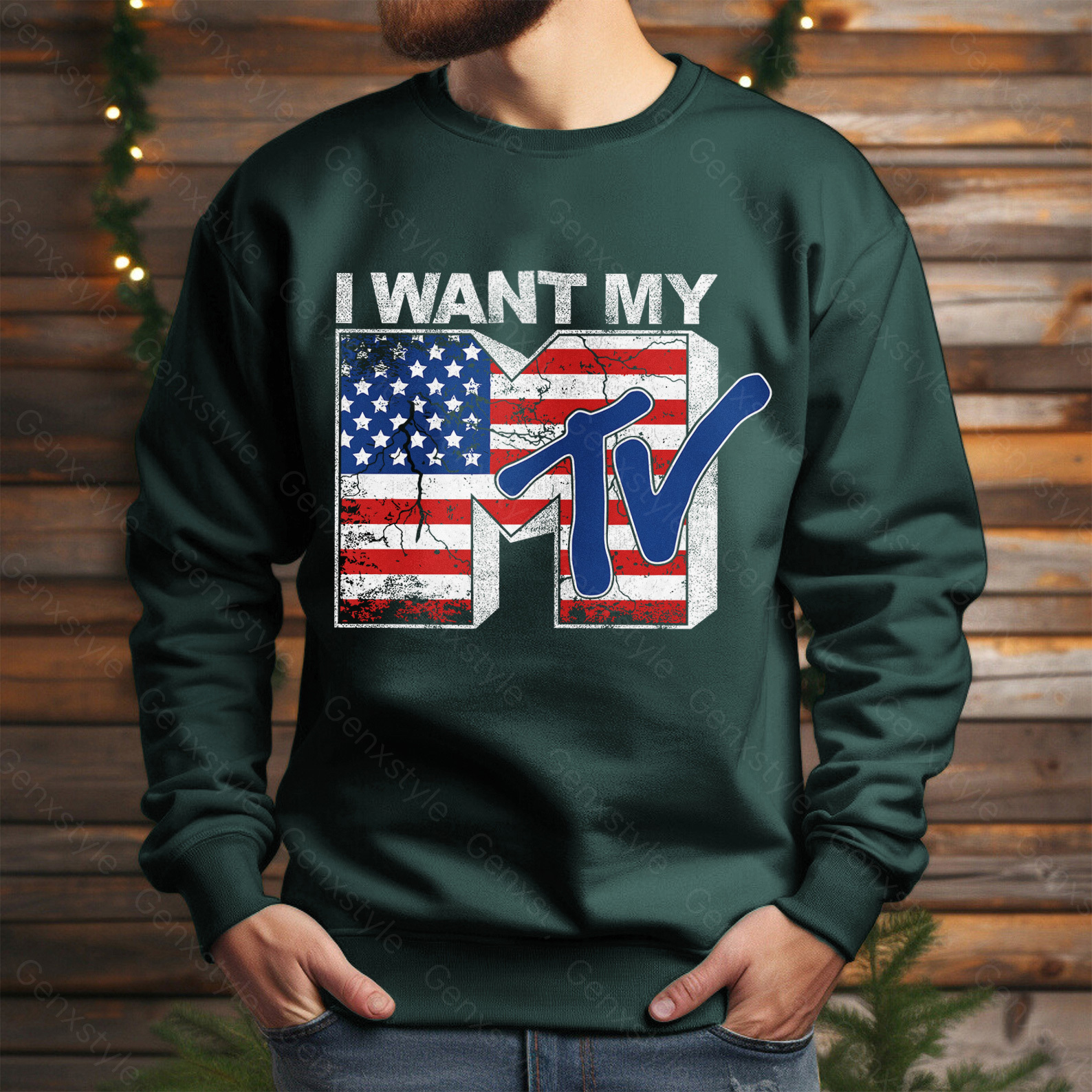 I Want My MTV USA Crewneck