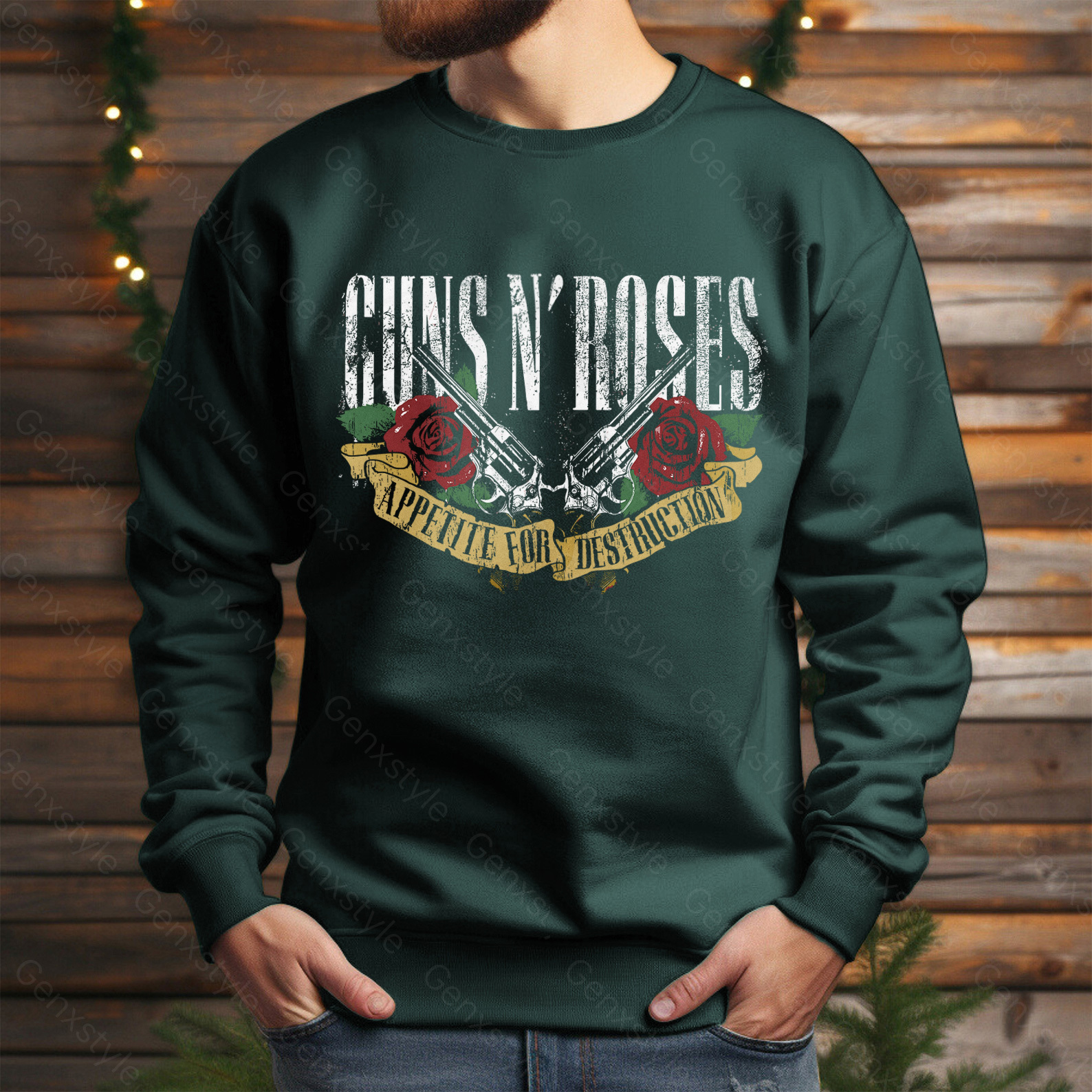 Guns n Roses Art Crewneck