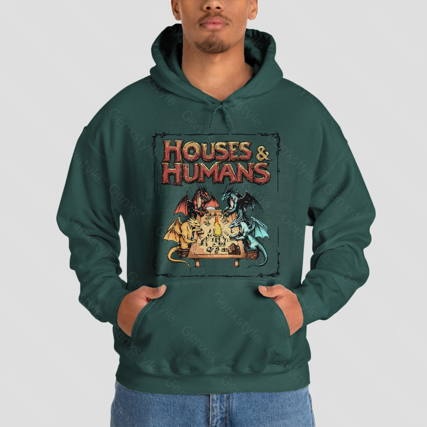 Houses and Humans D&D Hoodie