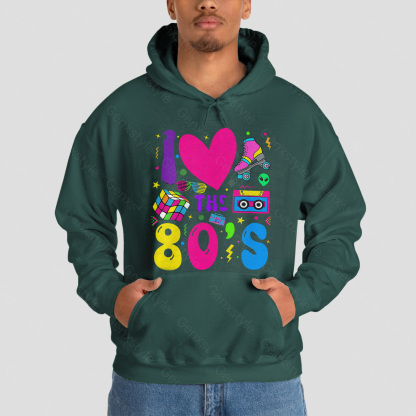 I Love The 80s Hoodie