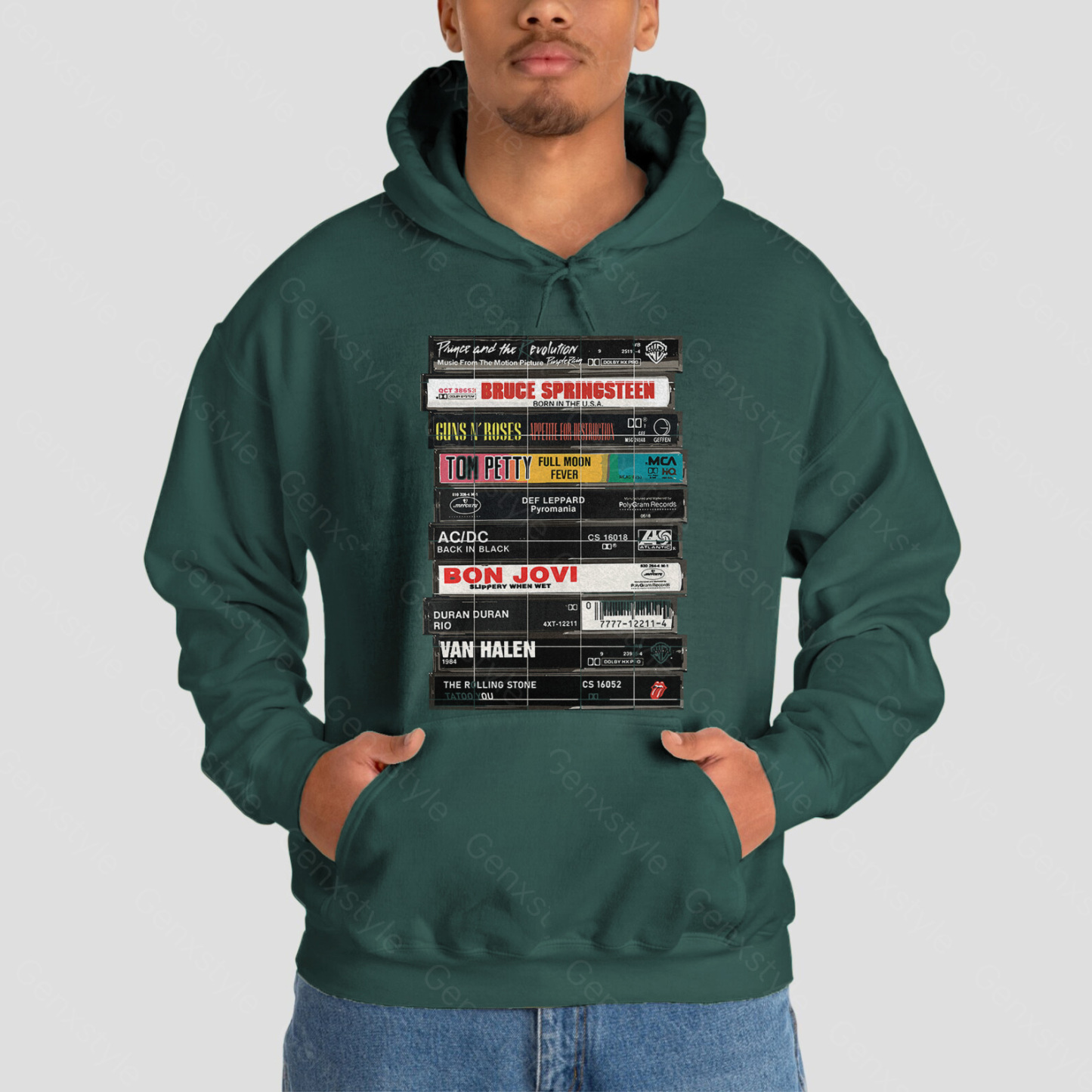 Rock Cassettes Tape Hoodie