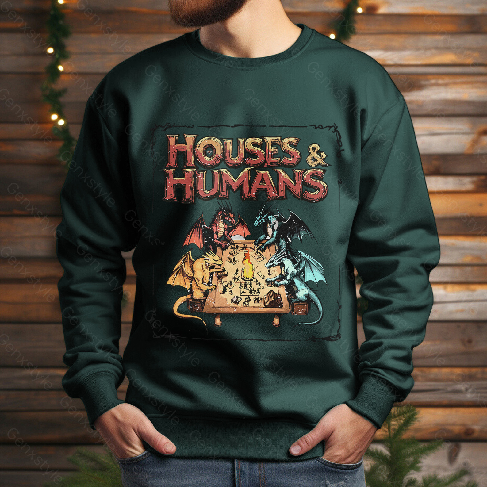 Houses and Humans D&D Crewneck