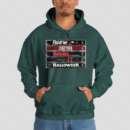90s Halloween Horror Movie Hoodie