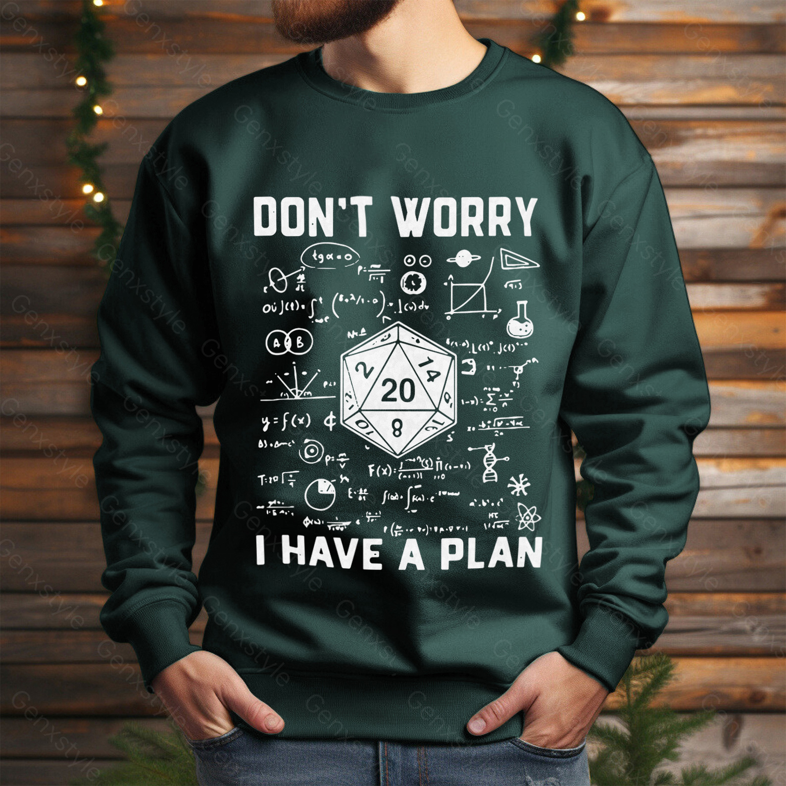 Don't Worry I Have a Plan Crewneck