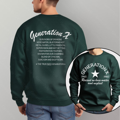 Raised on Hose Water and Neglect Crewneck