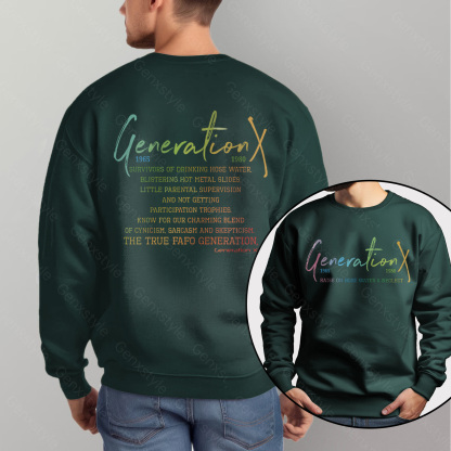 Raised on Hose Water and Neglect Crewneck