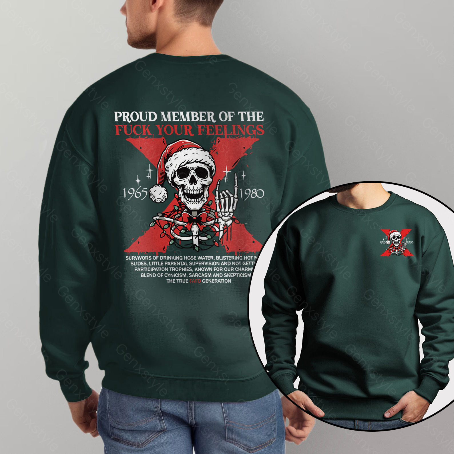 Christmas Generation X Crewneck