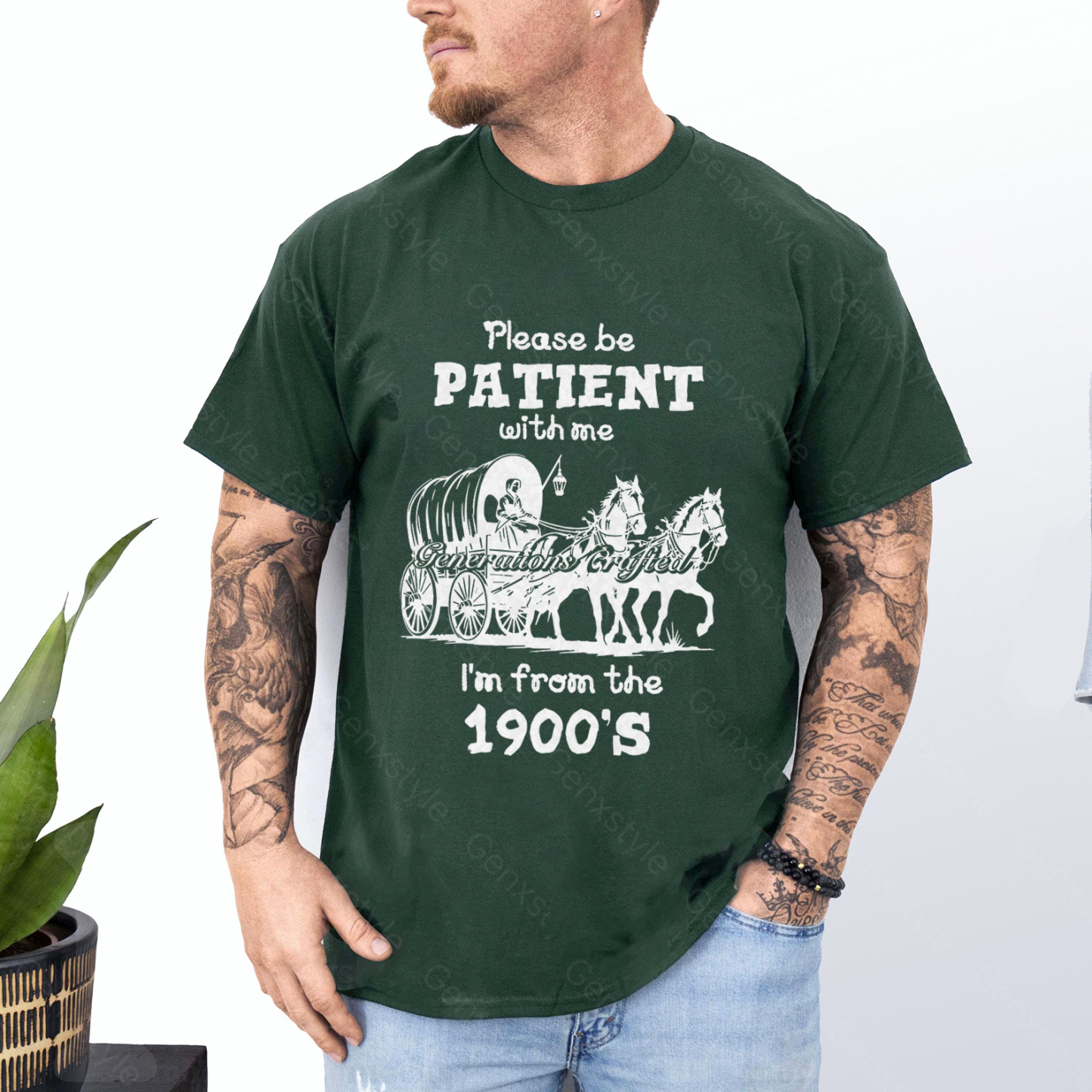 Please Be Patient with Me, I'm From the 1900's - Print Unisex Shirt XXVI