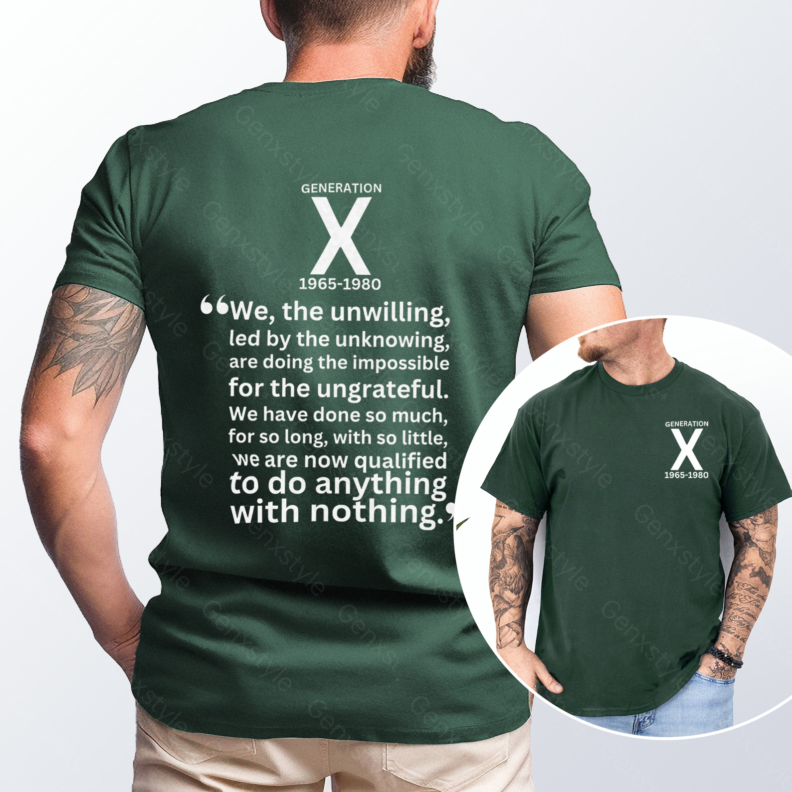 Generation X We The Unwilling T-shirt