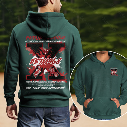 The True FAFO Generation X Unisex Hoodie