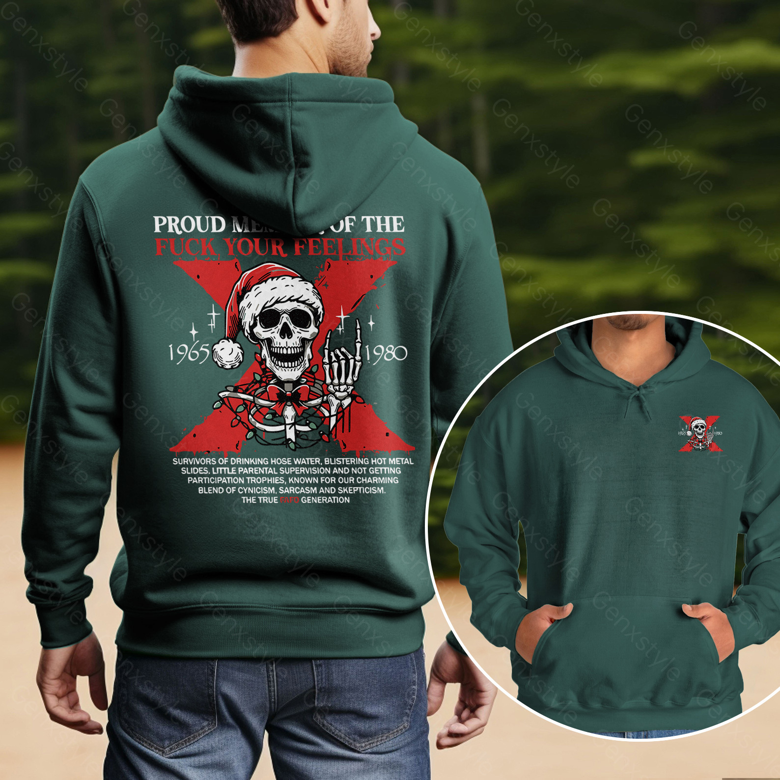 Christmas Generation X Hoodie