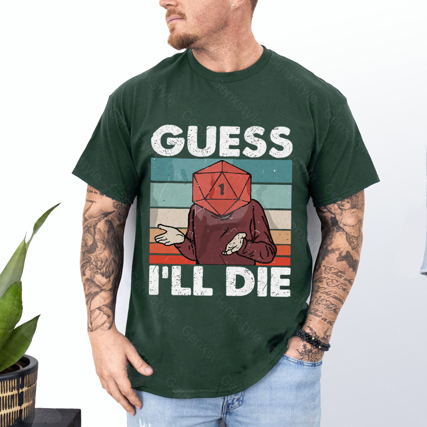 Guess I'll Die D&D Vintage T-shirt