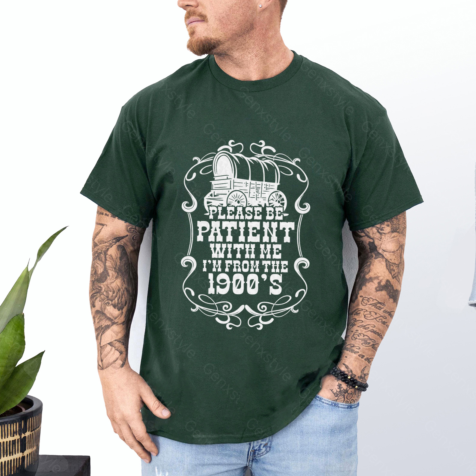 Please Be Patient with Me, I'm From the 1900's - Print Unisex Shirt XXII