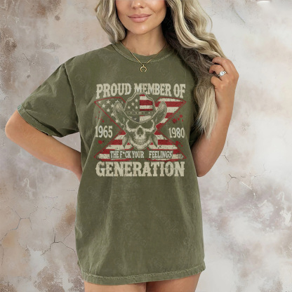 Washed Generation X Pride T-shirt