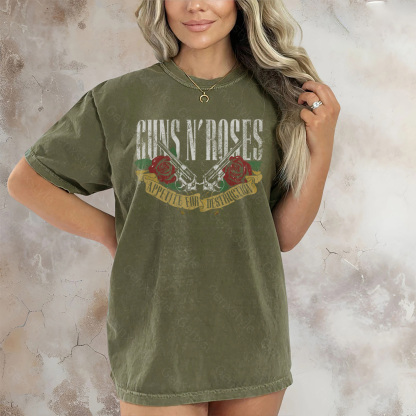 Washed Guns n Roses Art T-shirt