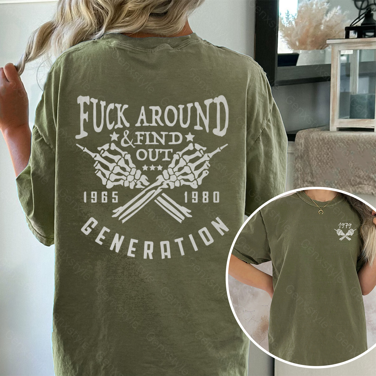 Washed Fuck Around Find Out Generation X Quotes T-shirt
