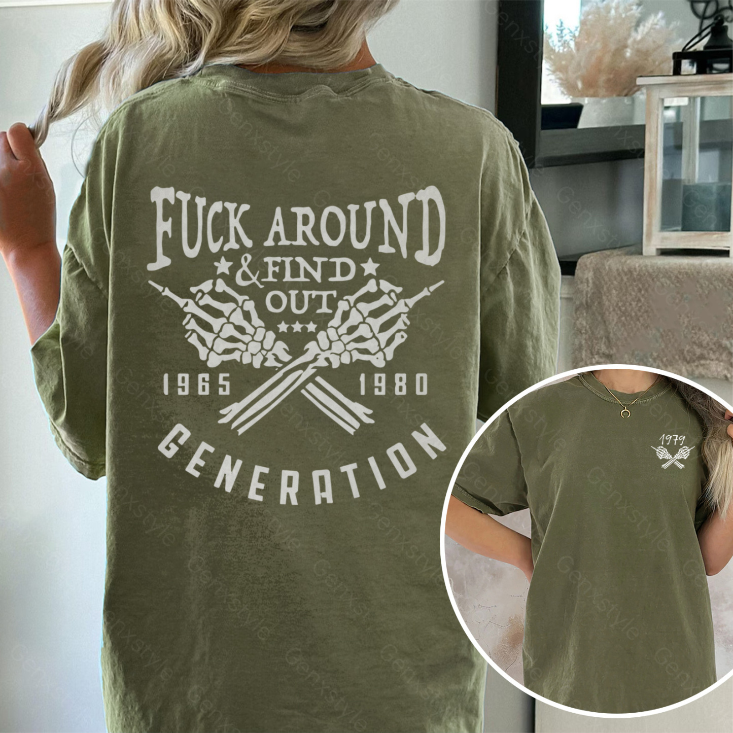 Washed Fuck Around Find Out Generation X Quotes T-shirt