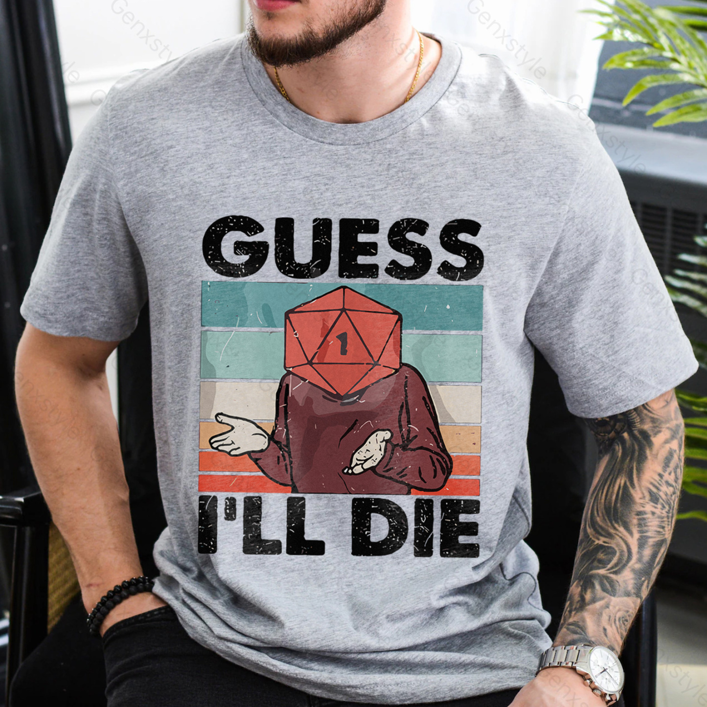 Guess I'll Die D&D Vintage T-shirt