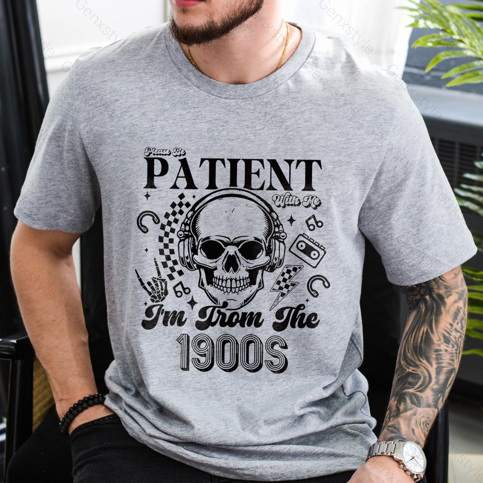 Please Be Patient with Me, I'm From the 1900's - Print Unisex Shirt XXVII