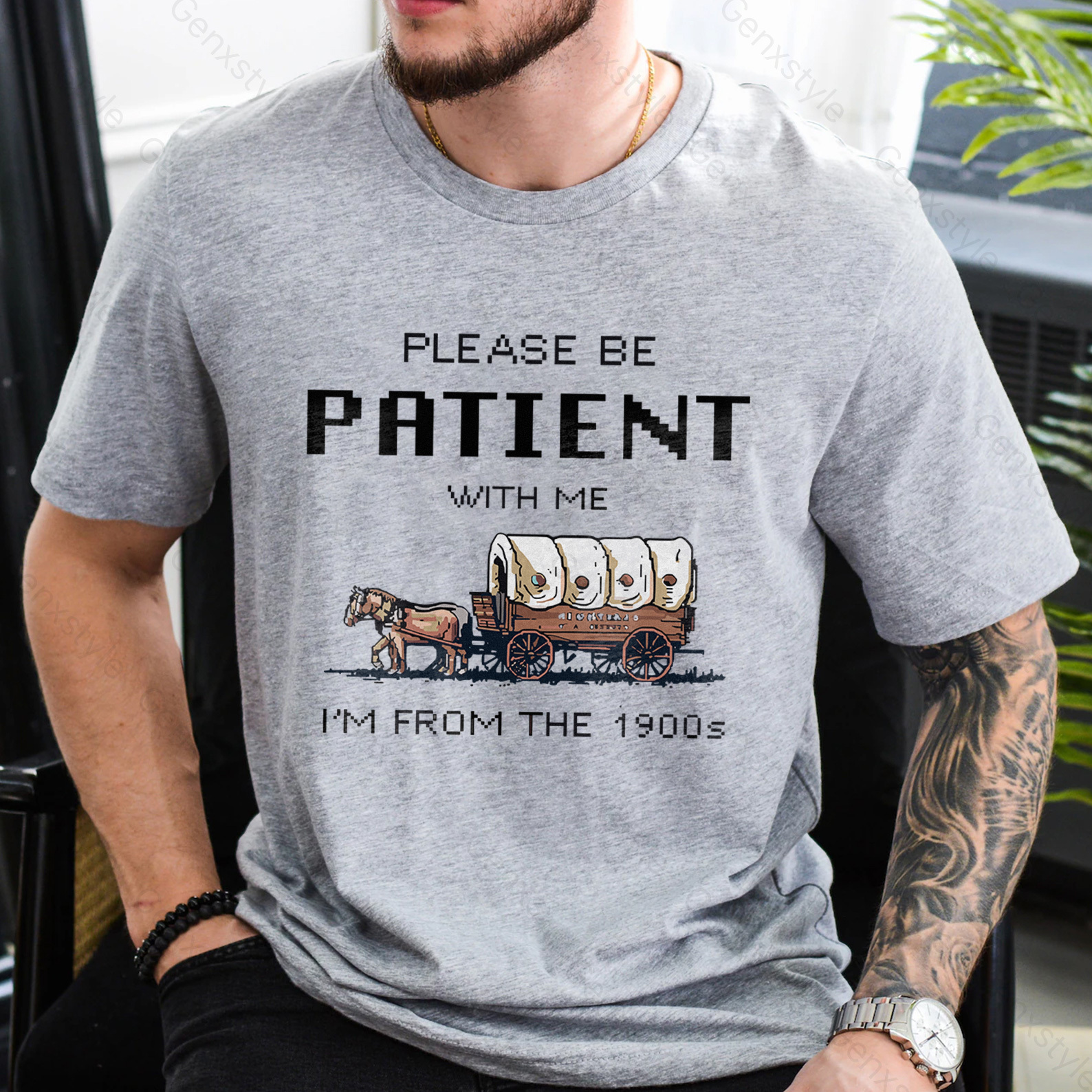 Please Be Patient with Me, I'm From the 1901's - Print Unisex Shirt XXXIII