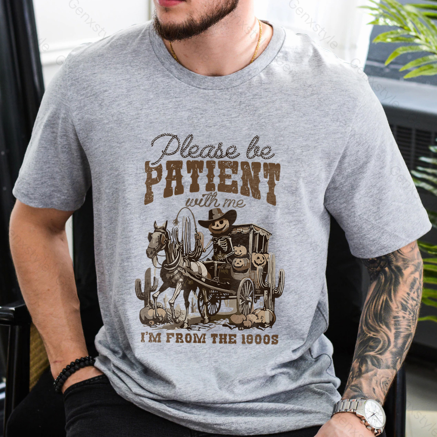 Please Be Patient with Me, I'm From the 1900's - Print Unisex Shirt XXXVI