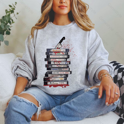 90s Style Halloween Movie Crewneck