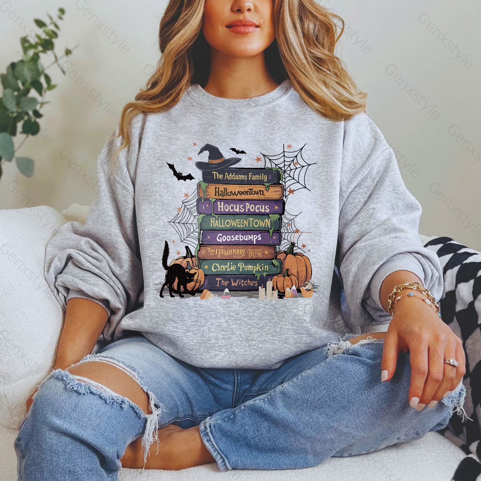 Vintage Halloween Movie Crewneck