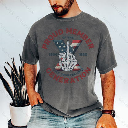 Washed American Flag T-shirt