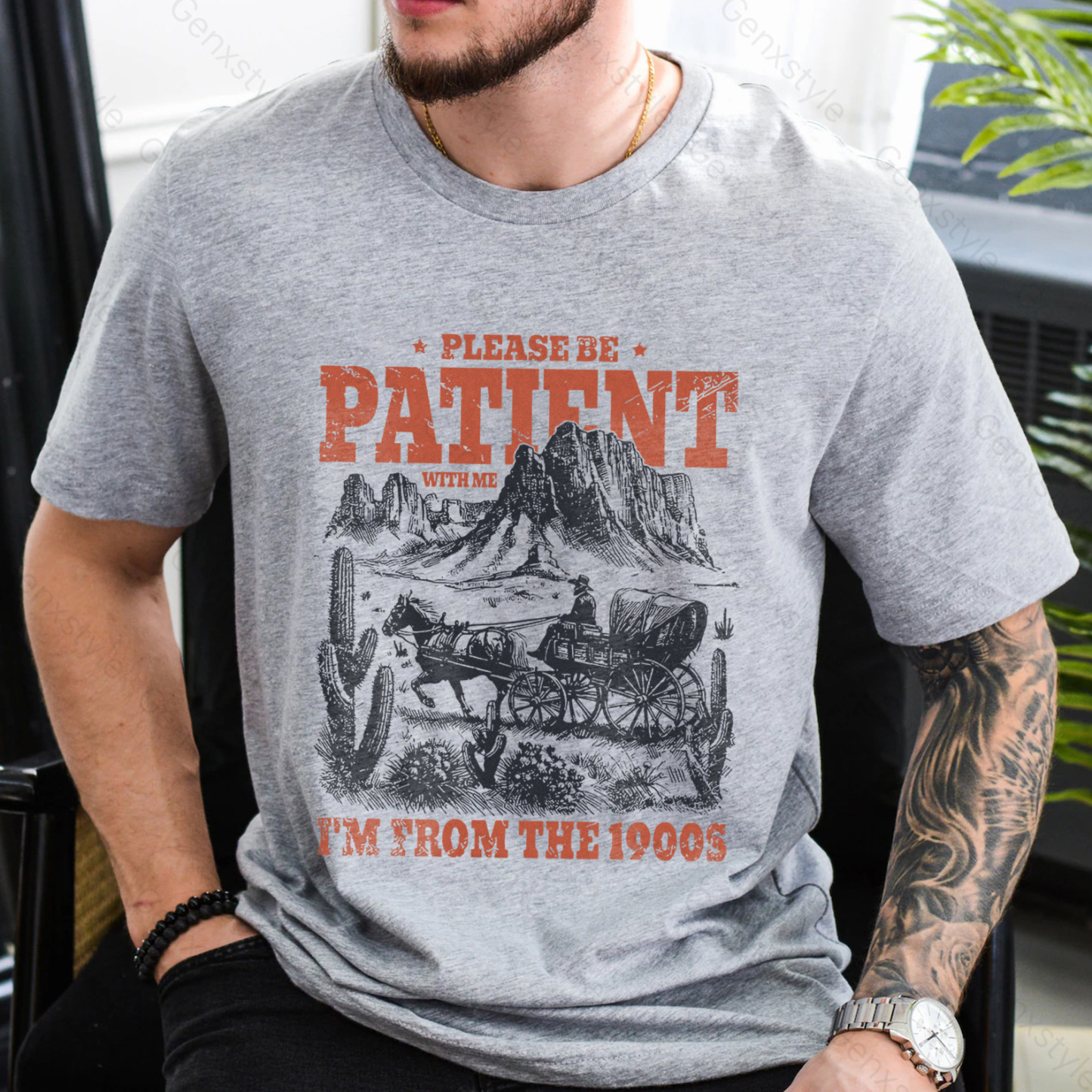 Please Be Patient with Me, I'm From the 1900's - Print Unisex Shirt XXIII