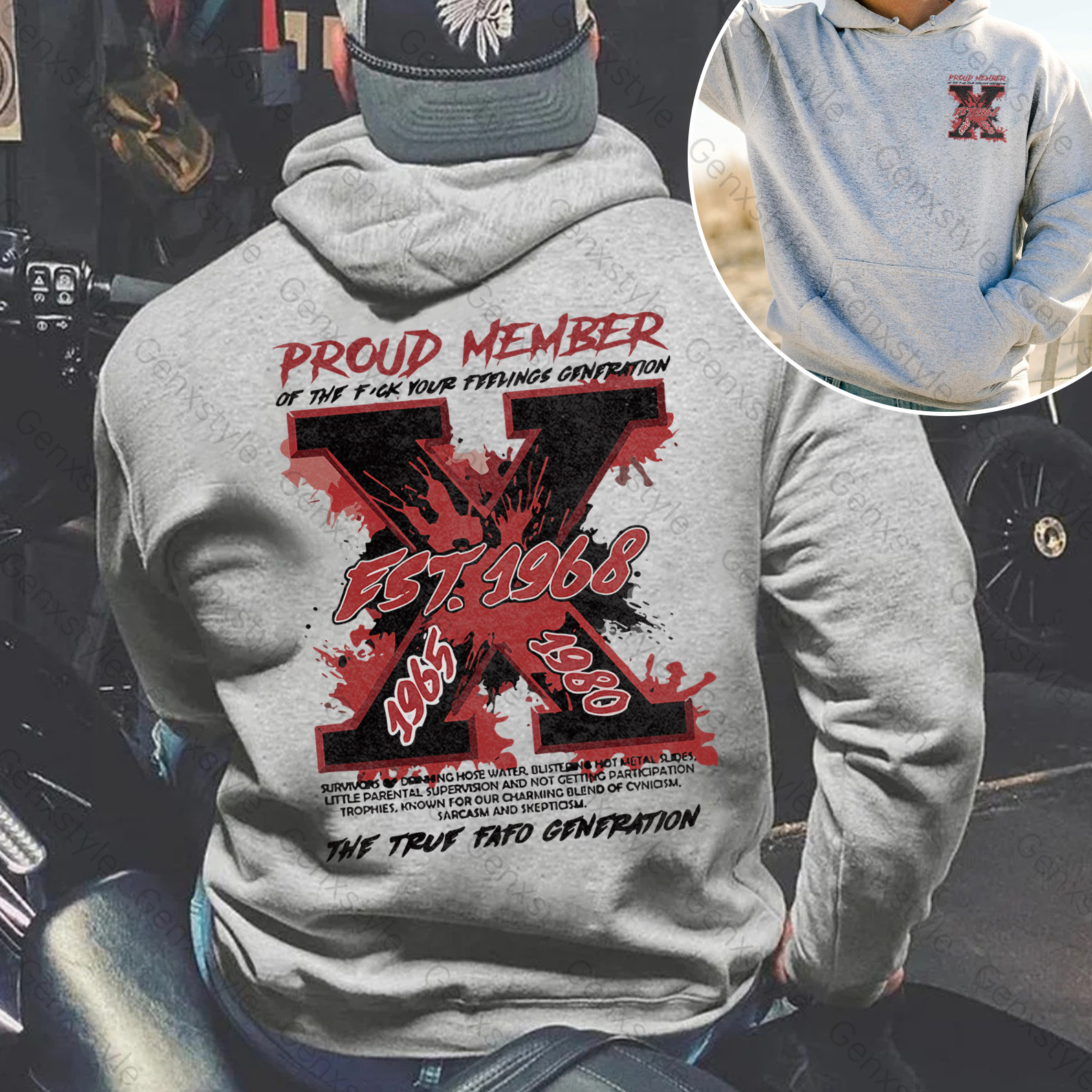 The True FAFO Generation X Unisex Hoodie