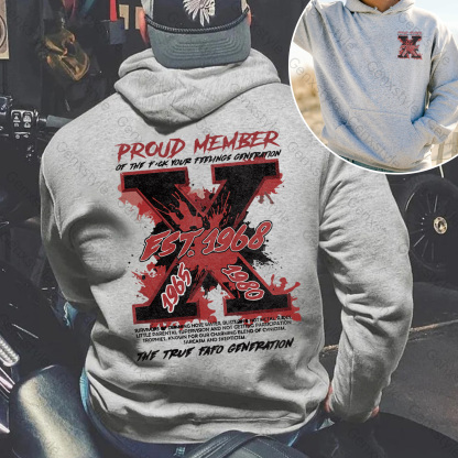 The True FAFO Generation X Unisex Hoodie