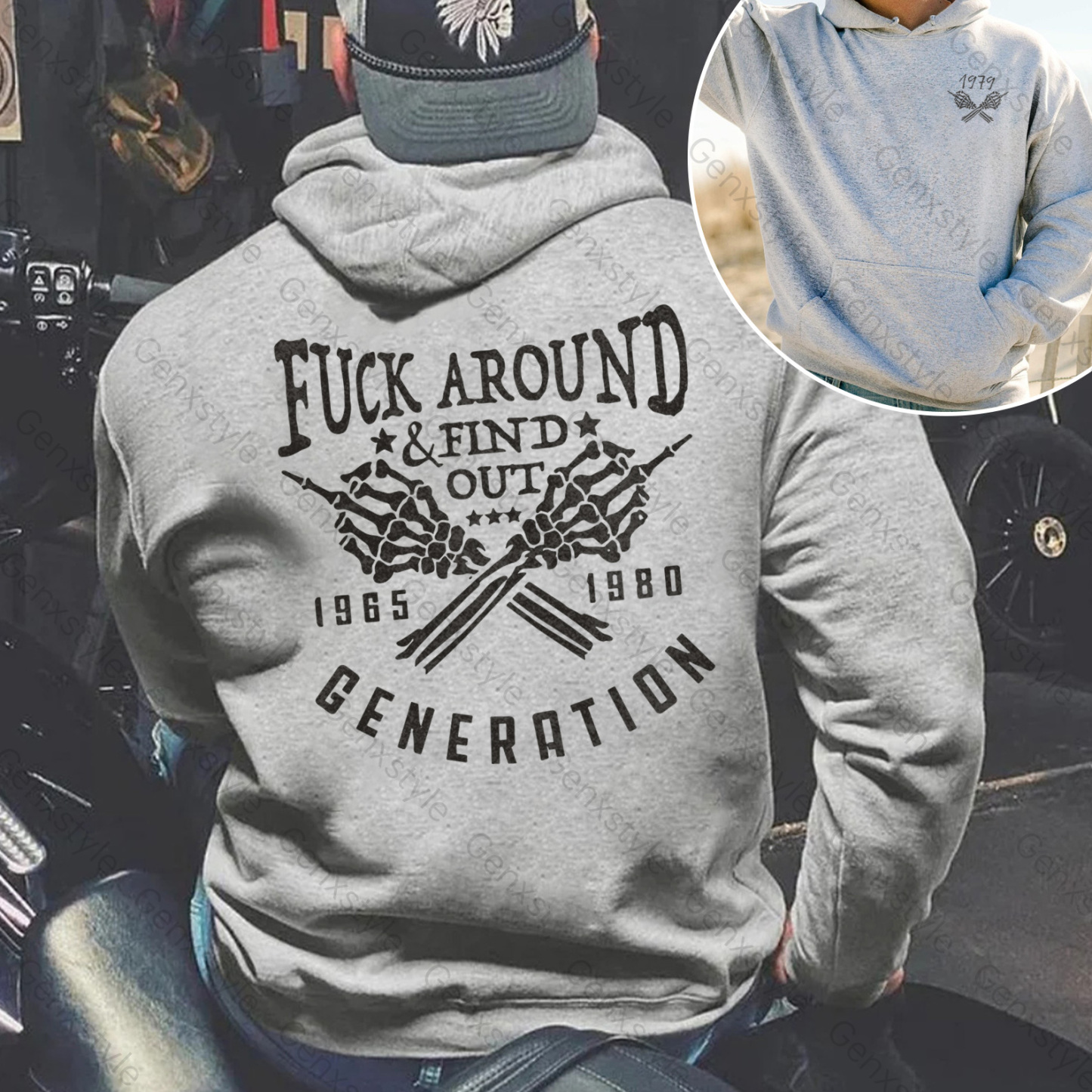 Fuck Around Find Out Generation X Quotes Hoodie