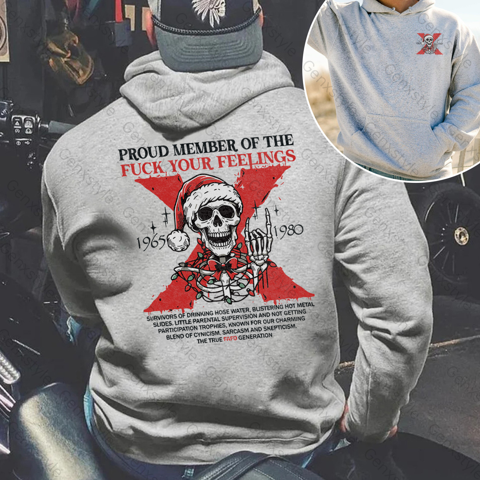 Christmas Generation X Hoodie