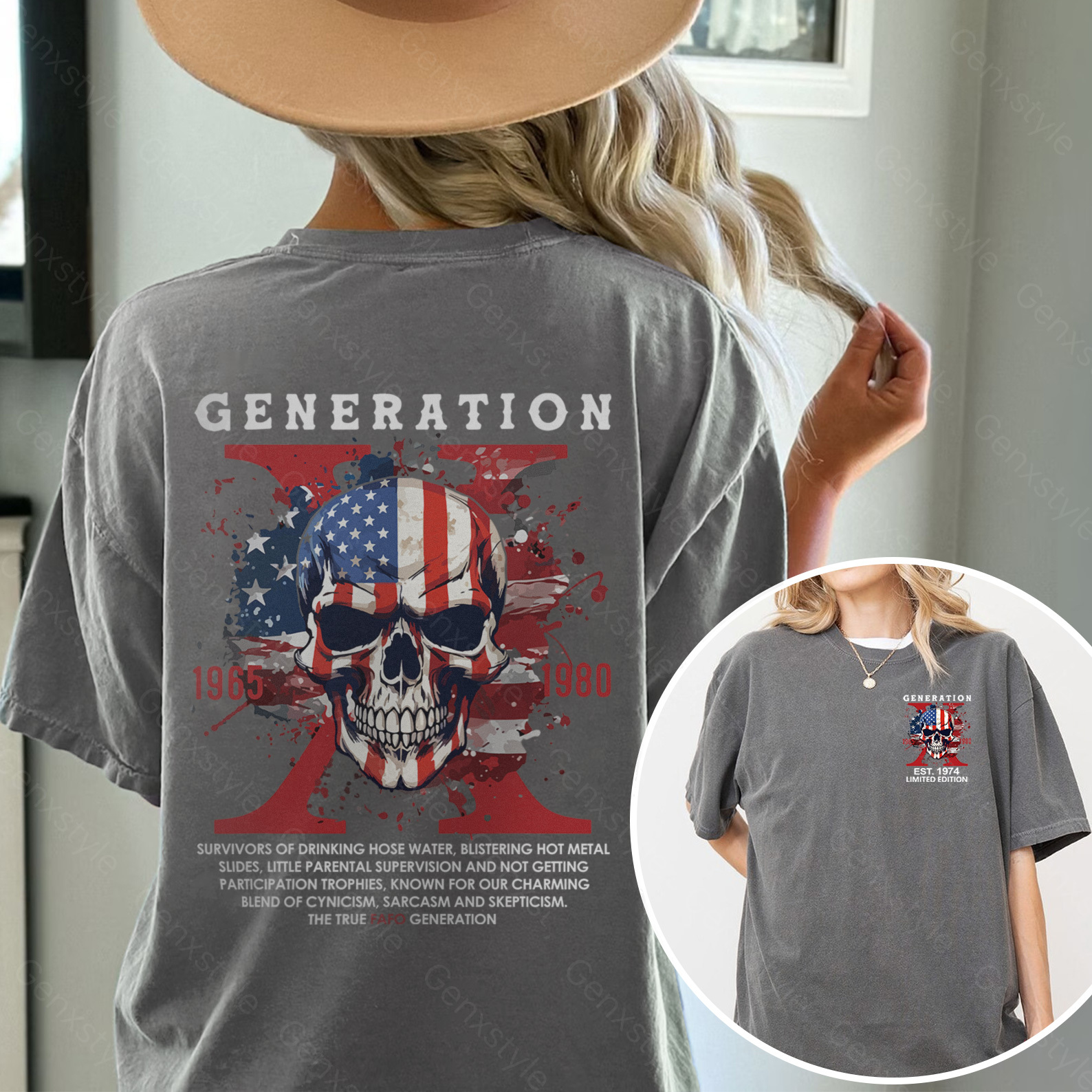 Washed Customized Proud Member of the Fck Your Feelings T-shirt