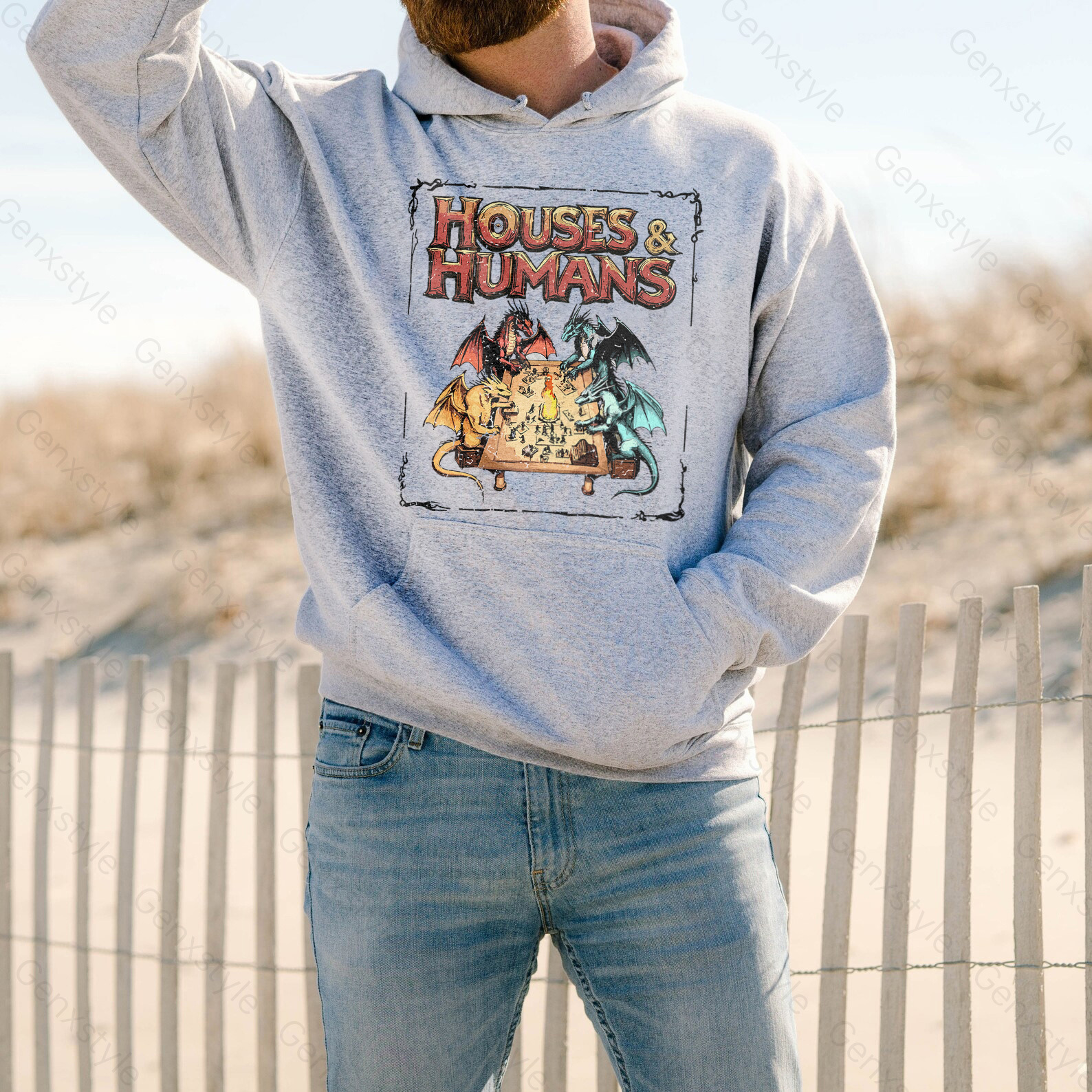 Houses and Humans D&D Hoodie