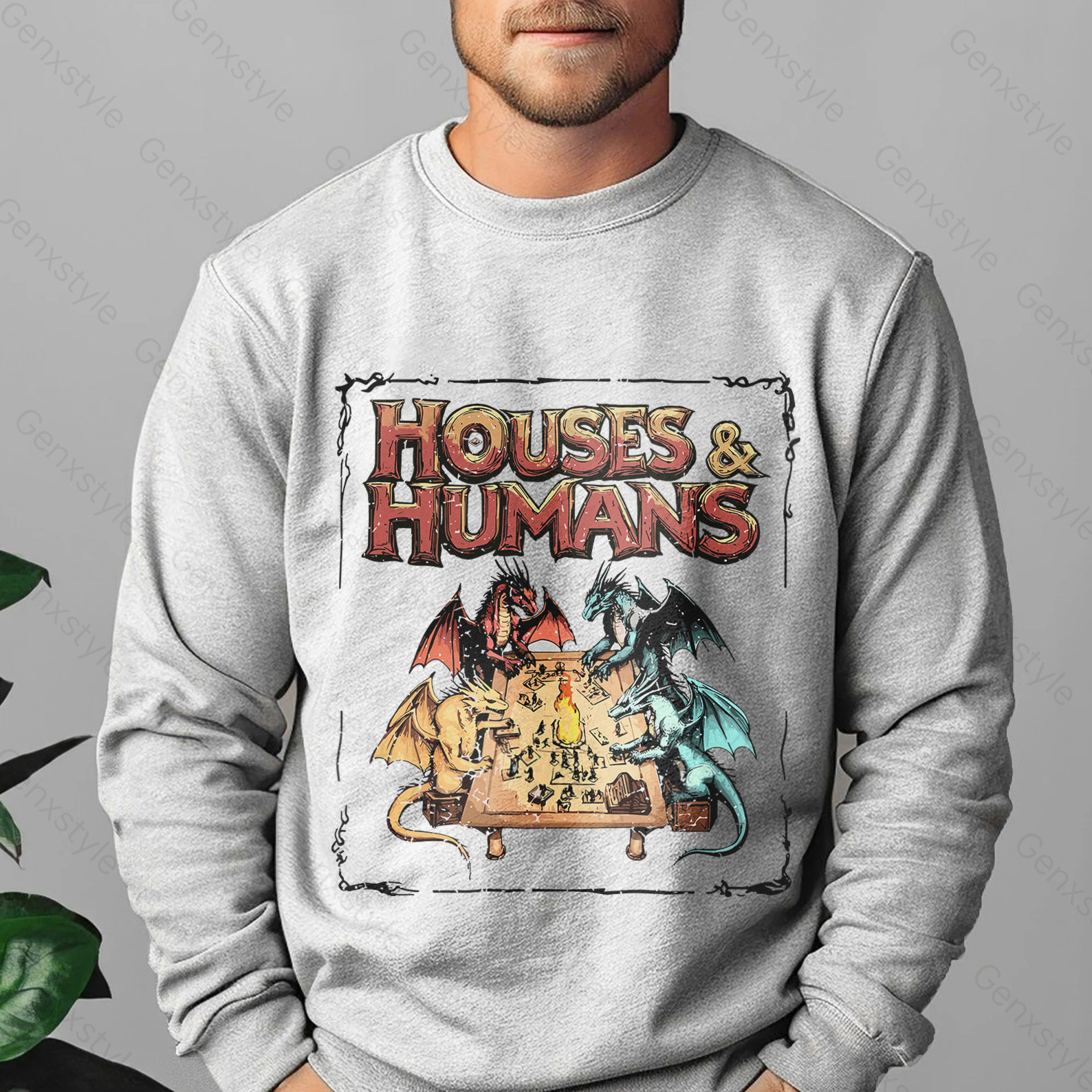 Houses and Humans D&D Crewneck