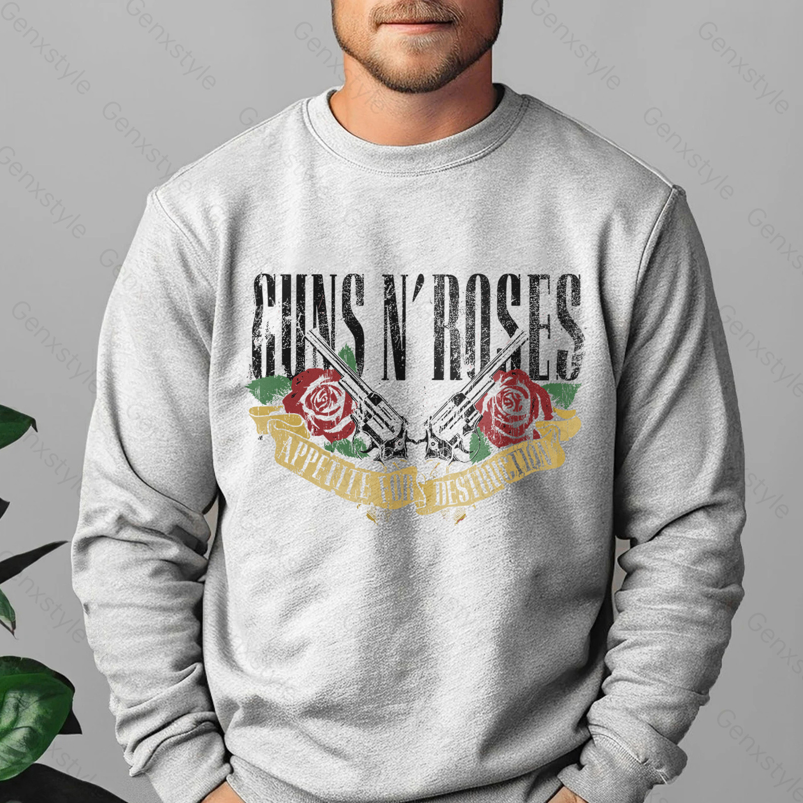Guns n Roses Art Crewneck