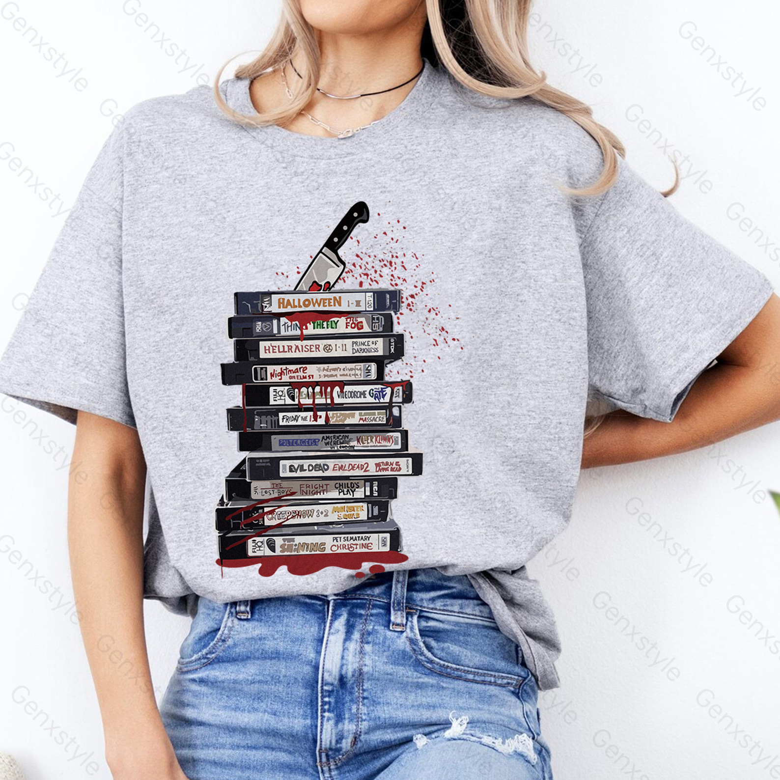 90s Style Halloween Movie T-shirt