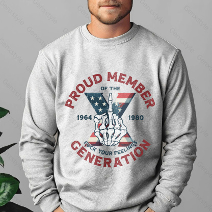 American Flag Crewneck