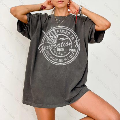 Washed Vintage Skeleton T-shirt