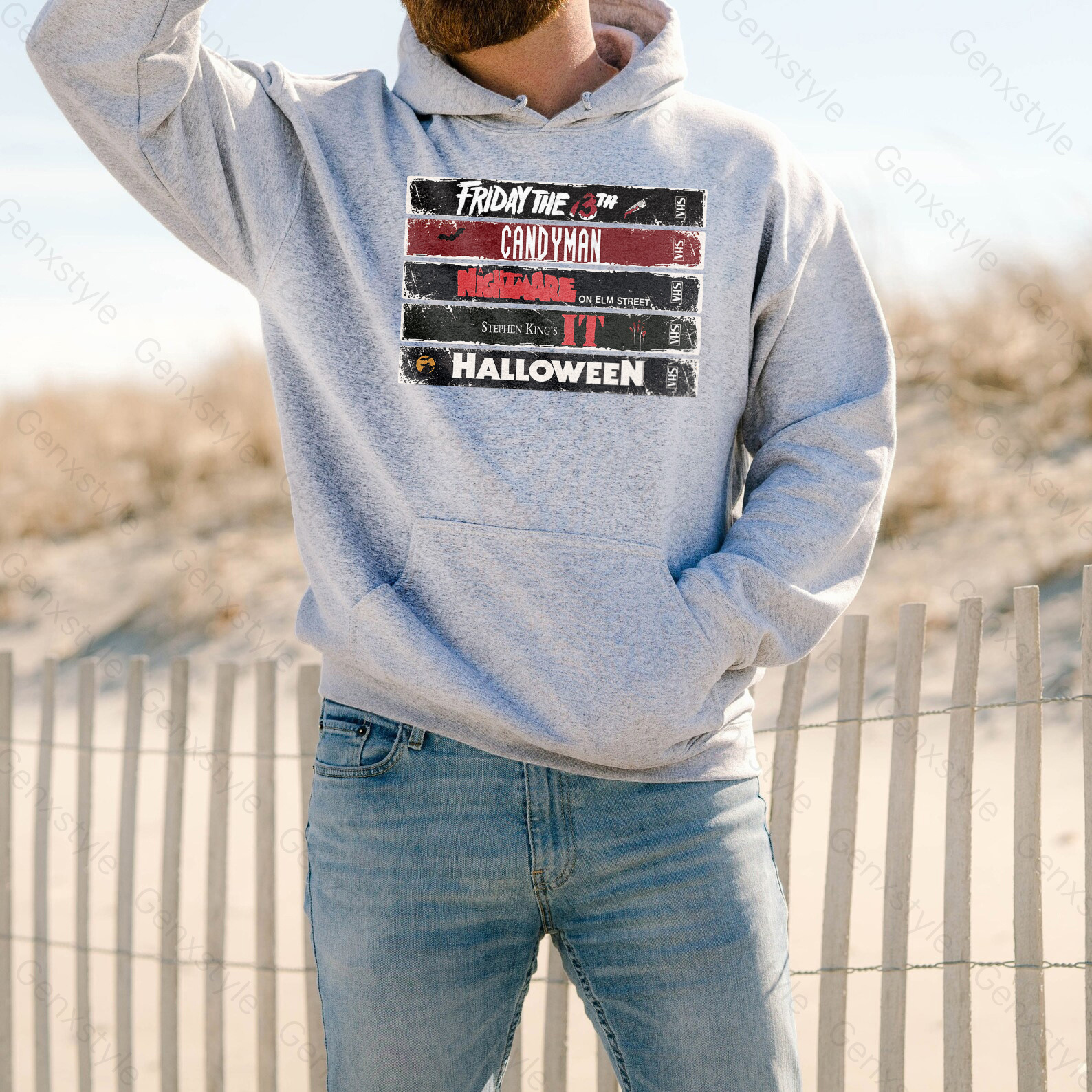 90s Halloween Horror Movie Hoodie
