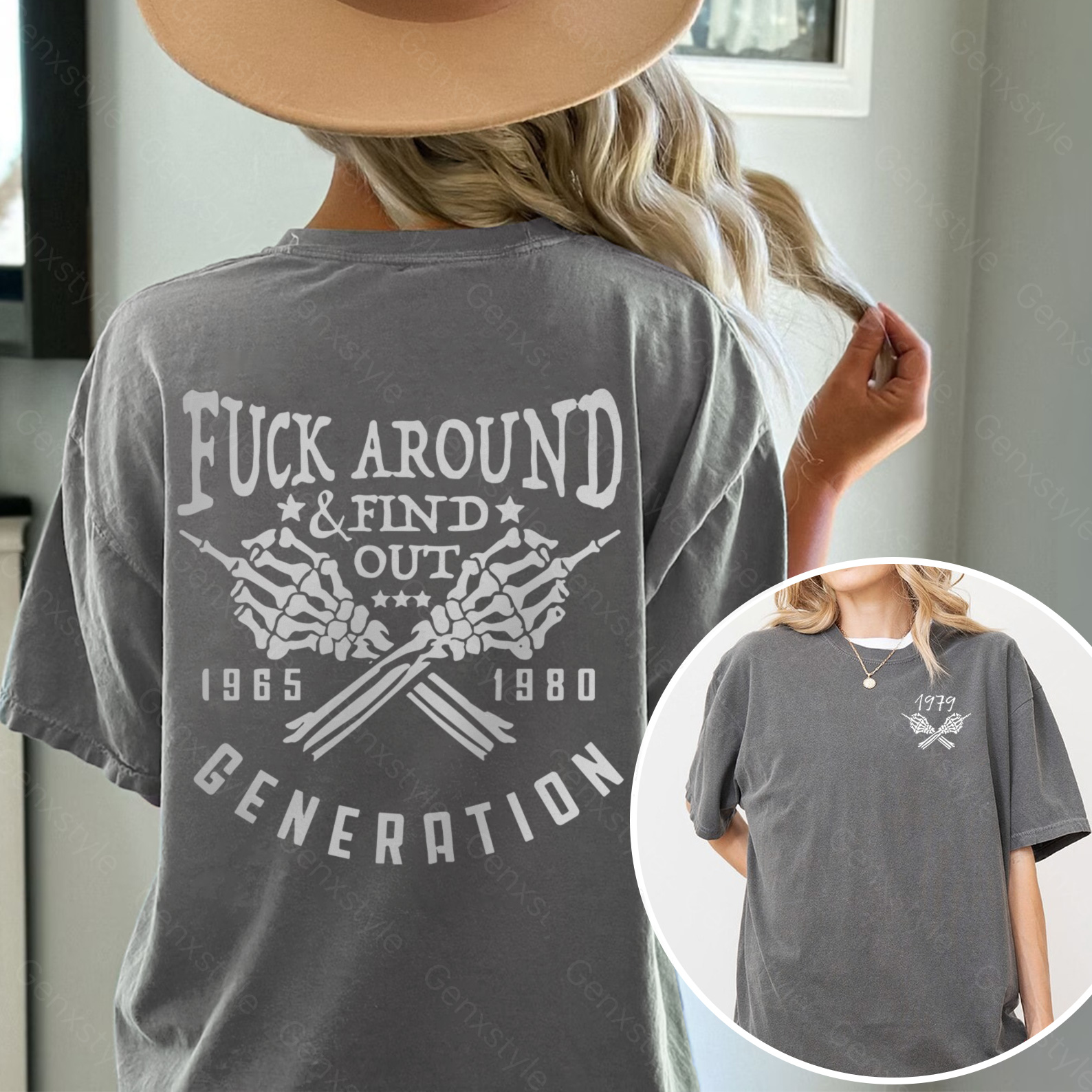 Washed Fuck Around Find Out Generation X Quotes T-shirt