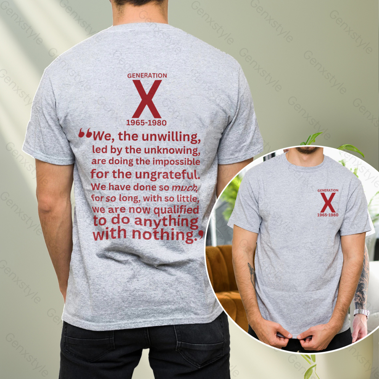 Generation X We The Unwilling T-shirt