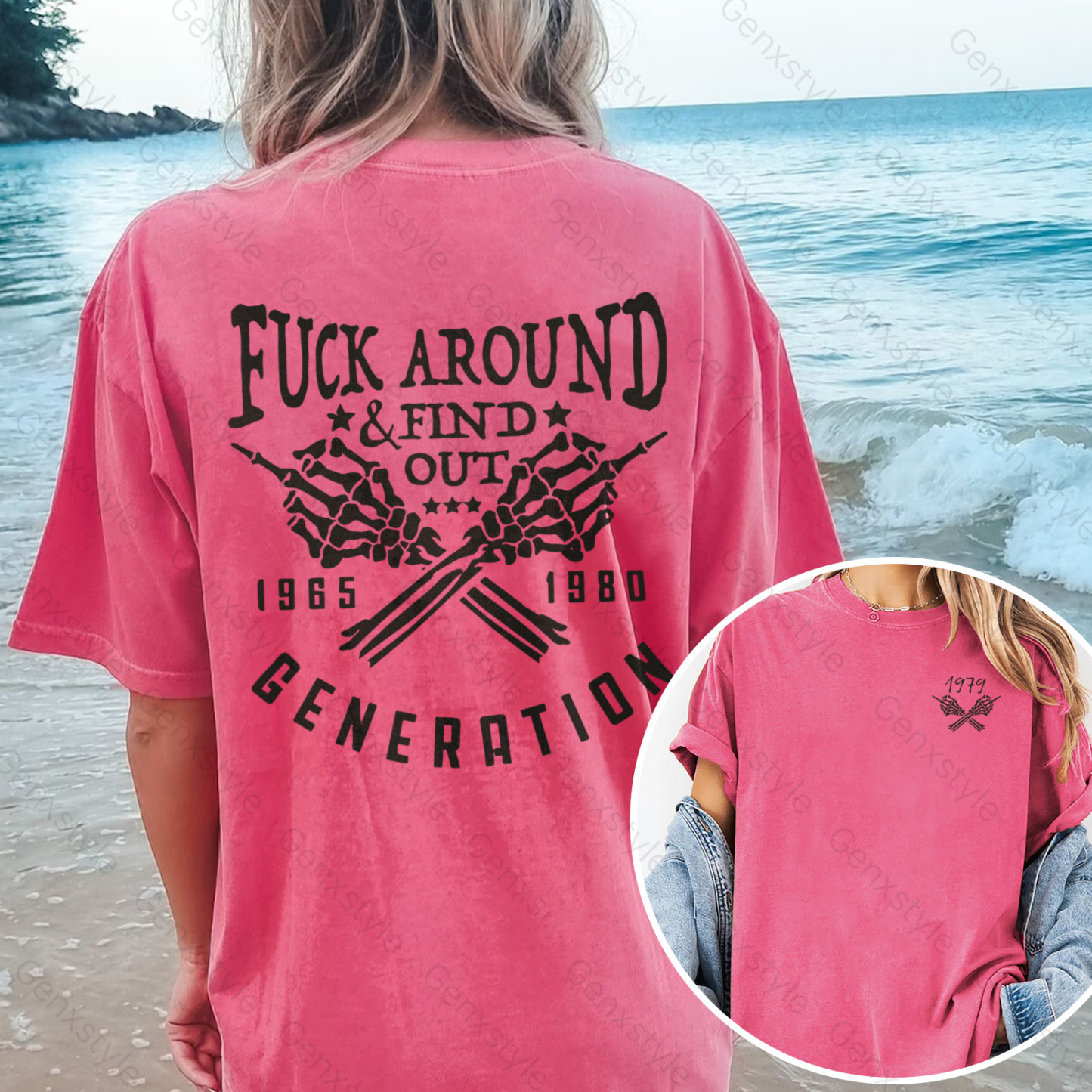 Washed Fuck Around Find Out Generation X Quotes T-shirt