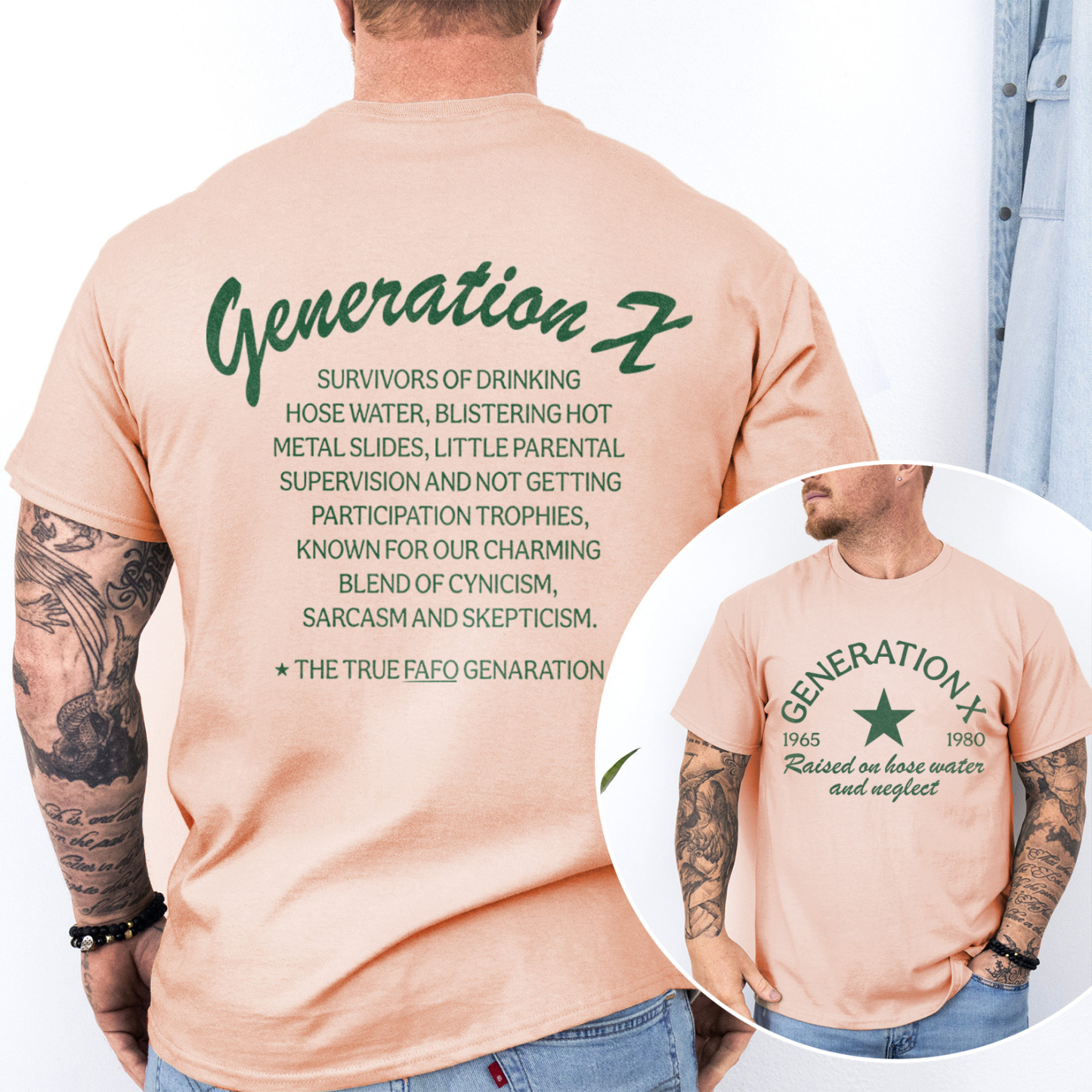 Raised on Hose Water and Neglect T-shirt