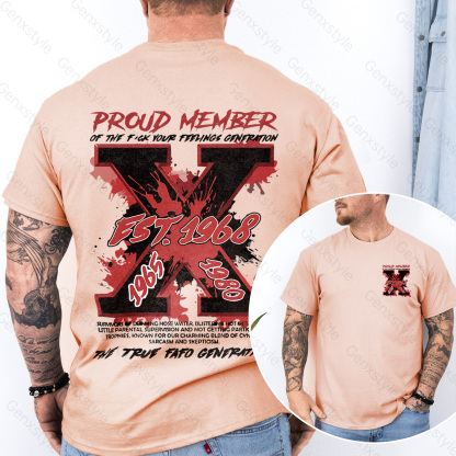 The True FAFO Generation X Unisex T-shirt